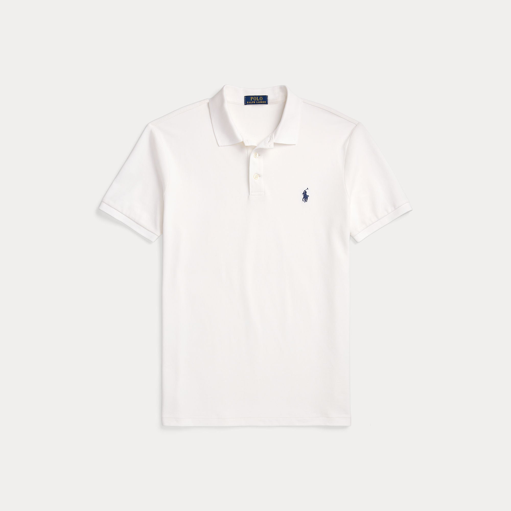 Custom Slim Fit Stretch Mesh Polo Shirt - BoUvy