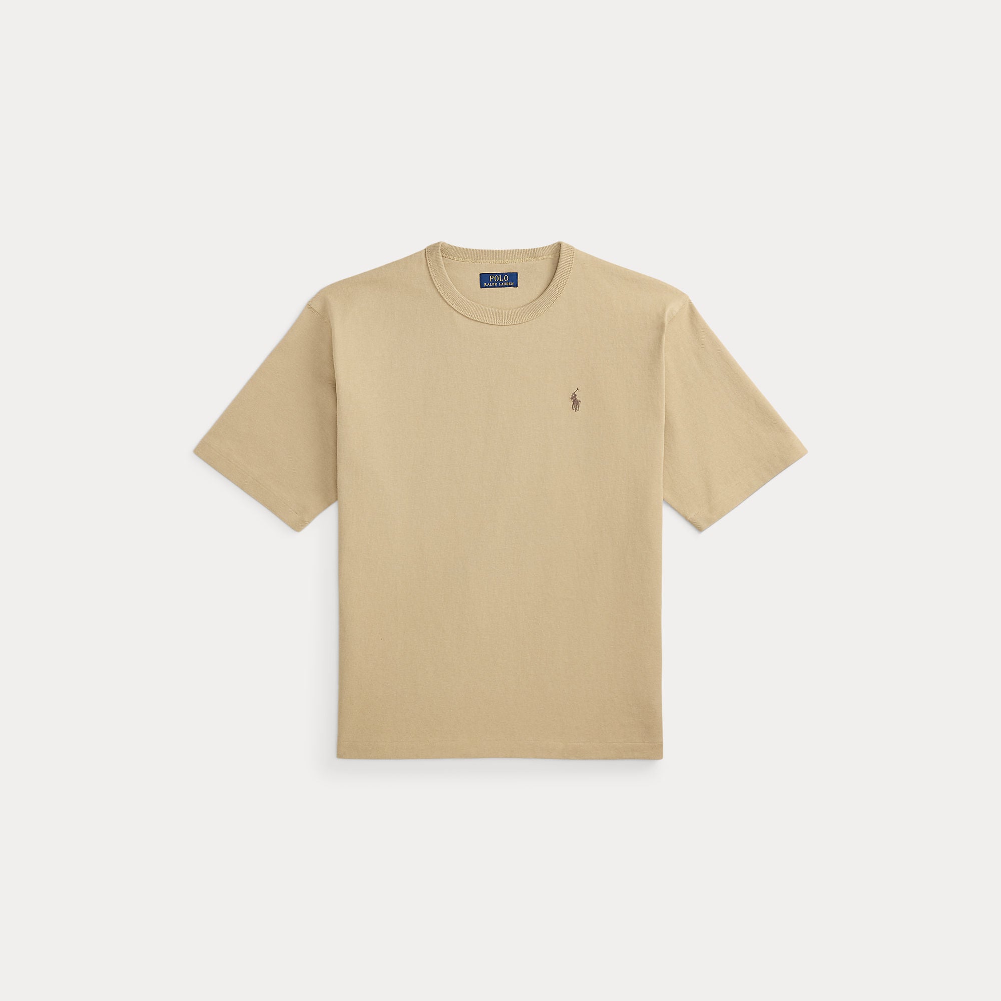 Relaxed Fit Jersey Crewneck T-Shirt - BoUvy