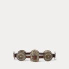 Metal-Accent Leather Belt - BoUvy